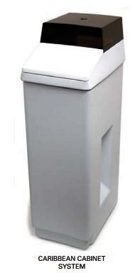 Caribbean III Cabinet Time Based Water Softener 